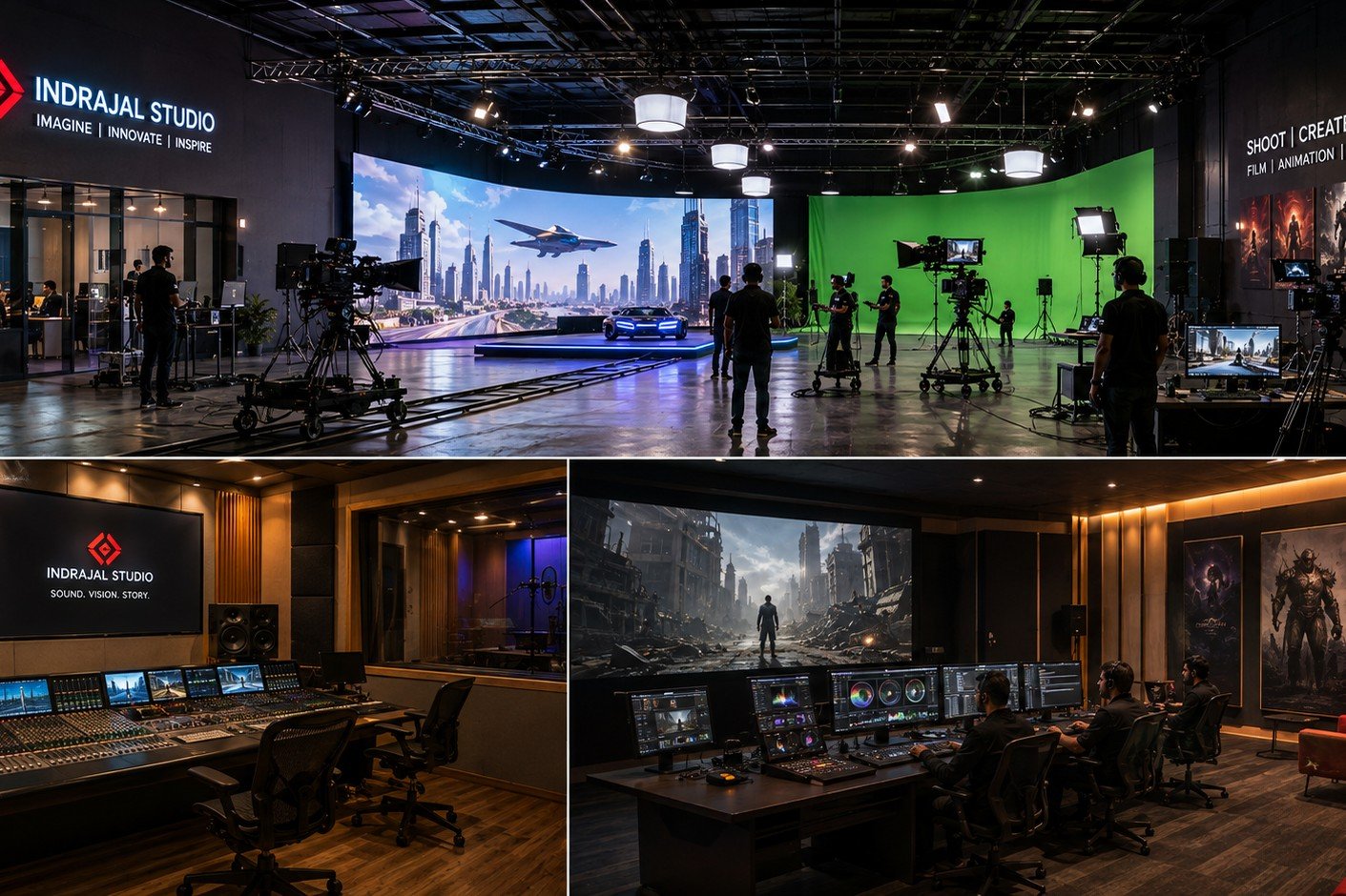 IndraJala animation studio bay