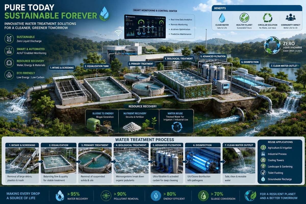 Water treatment and purification facility